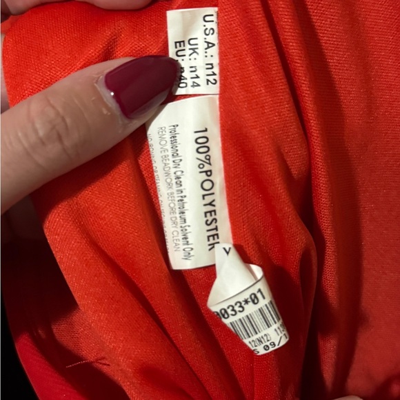 Off the shoulder Red Formal Dress - Picture 7 of 7